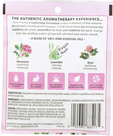 Aura Cacia Heart Song Aromatherapy Mineral Bath - 2.5 oz - Buy Online on GoSupps.com