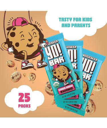 Yo! Bar by Bearded Brothers - Vegan Organic Cookie Dough Kids Bar | Gluten Free Paleo Whole30 | Non-GMO Low Glycemic No Sugar Added | 25 Bars - Buy Online on GoSupps.com