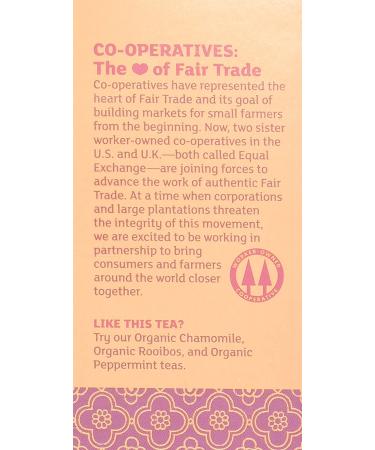Equal Exchange Organic Vanilla Rooibos Tea - 20 Count (Pack of 3) | Caffeine-Free Herbal Blend - Buy Online on GoSupps.com