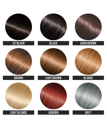 HAIR FUSION Dark Brown: 100% Real Human Hair Fibers for Baldness & Thinning - Root Touch Up, Volumizer - Unisex (1.05 oz) - Buy Online on GoSupps.com