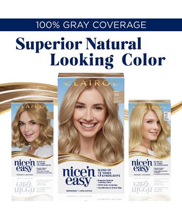 Clairol Nice'n Easy 7C Dark Cool Blonde Hair Dye - 6.26 Fl Oz (Pack of 1) - Buy Online on GoSupps.com