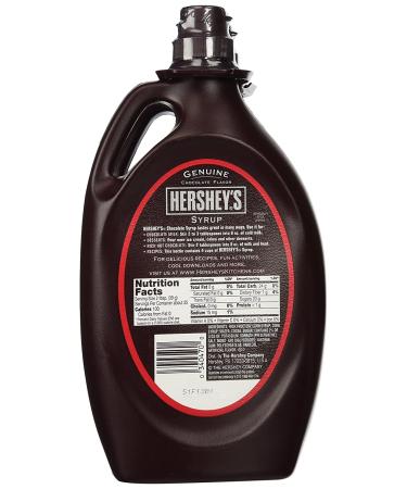 Hershey's Chocolate Syrup - 2 Pack, 48 oz. Bottles - Buy Online on GoSupps.com