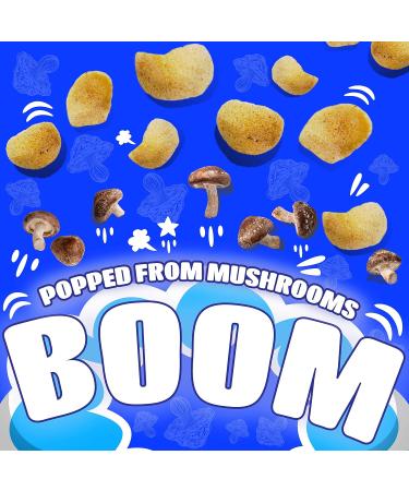 Real Naturals Shiitake Mushroom Chips Sea Salt Non GMO Low Calorie Vegan 12 Count of 32g Salted - Buy Online on GoSupps.com