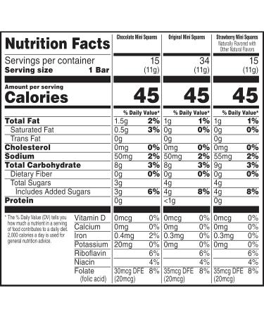 Rice Krispies Treats Mini Marshmallow Snack Bars Variety Pack - 64 Bars - Buy Online on GoSupps.com