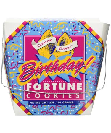 Happy Birthday Fortune Cookies  Unique Gourmet Gift - Kosher Certified