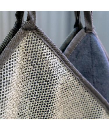 Yiclick Exfoliating Washcloth Set - 5Pcs Body Scrubber Travel Shower Cloth for Men & Women Exfoliating Towel & Loofah - Buy Online on GoSupps.com