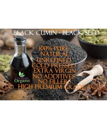 Buy Cocojojo 32 oz Black Cumin Oil | Pure Cold Pressed Black Seed Oil for Hair Beard Face & Joints - Natural & Organic - Buy Online on GoSupps.com