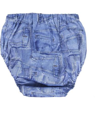 Adjustable Reusable Adult Diaper Pants - Incontinence Care for Seniors | Washable & Comfortable (Blue) - Buy Online on GoSupps.com