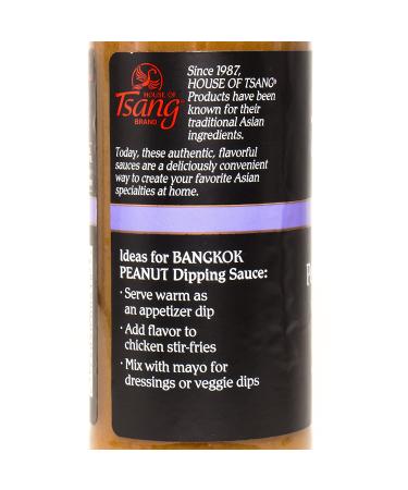 House of Tsang Bangkok Peanut Sauce 11.5 Oz - Pack of 3 - Buy Online on GoSupps.com