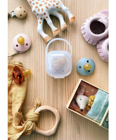 Purifyou PurePouch BPA-Free Pacifier & Nipple Shield Cases - Set of 3 | Clear Case for Diaper Bag & Stroller | Travel Pacifier Box | Keeps Binkies Clean & Accessible | 3 Count - Buy Online on GoSupps.com