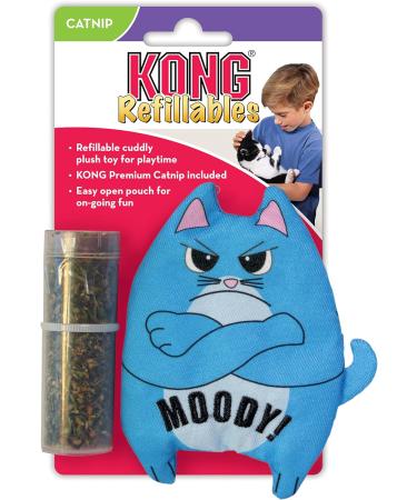 KONG Refillables Purrsonality Moody Cat Toy Moody 1 Count (Pack of 1) - Buy Online on GoSupps.com