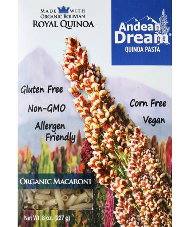 Andean Dream Gluten Free Organic Quinoa Pasta, 8 oz