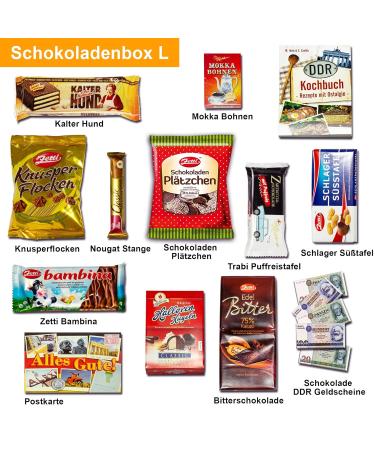 Buy Eastern Products GDR Chocolate Gift Set - Luxurious Edler Packaging for Perfect Gifts | International Shipping Available - Buy Online on GoSupps.com