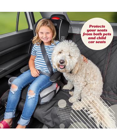 Lusso Gear Dog Car Seat Cover | 100% Waterproof, Non-Slip, Protects from Scratches, Mud & Shedding | Fits Car, Truck & SUV | Black - Buy Online on GoSupps.com