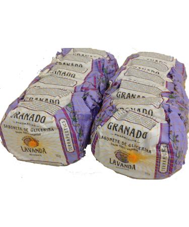 Granado Terrapeutics Lavender Bar Soap - 12 Pack (3.2 Oz each) - Buy Online on GoSupps.com