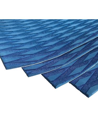 KXKZREN 4-Piece Paddle Board Traction Pad Set - Anti-Slip EVA Foam Deck Grip for SUP, Surfboard, Kayak - Blue - Buy Online on GoSupps.com
