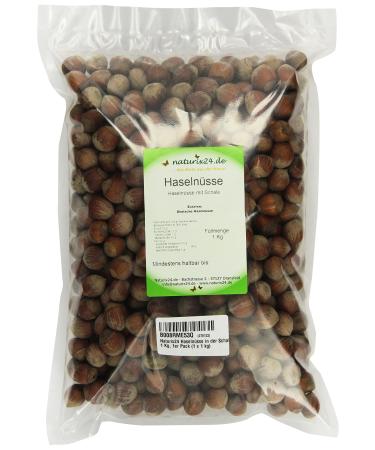 Naturix24 Hazelnuts in the shell 1 kg 1 pack (1 x 1 kg) - Buy Online on GoSupps.com