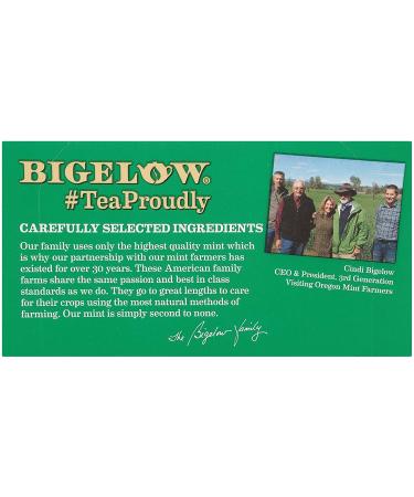 Bigelow Mint Medley Herbal Tea - Caffeine Free, 20 Count (Pack of 6) | Total 120 Tea Bags - Buy Online on GoSupps.com