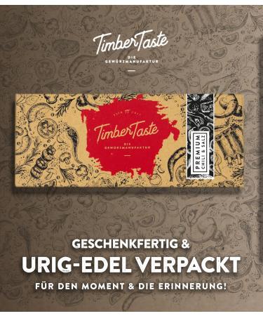 Timber Taste Sharp Salt & Chili Spices Gift Set - 1 200 000 Scoville Heat - Exquisite Global Salts & Spices - Perfect Father's Day Gift - Special Gift Set for Men's Day - Buy Online on GoSupps.com