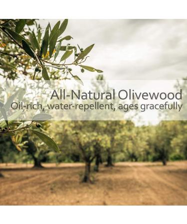 Redecker Olive Wood Nail Brush - Eco-Friendly & Durable | Ideal for Nail Care | 1 St - Buy Online on GoSupps.com