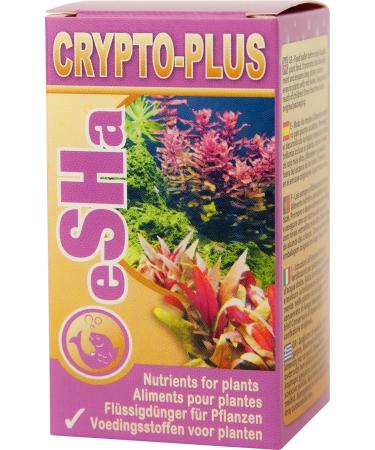 ESHA - Crypto -Plus - liquid fertilizer for demanding aquatic plants - increases plant growth color and health - 20 ml cryptoplus