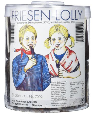 K fa Friesen Lolly 80 pieces 1 pack (1 x 1.6 kg)