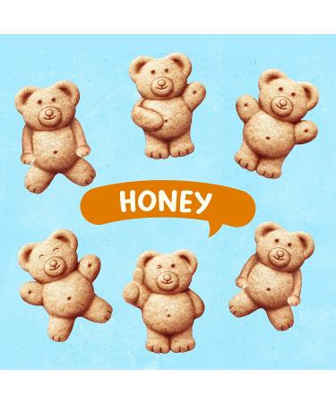 Teddy Grahams Honey Graham Snacks - 10 oz Boxes (Pack of 6) | HONEY Flavor - Buy Online on GoSupps.com
