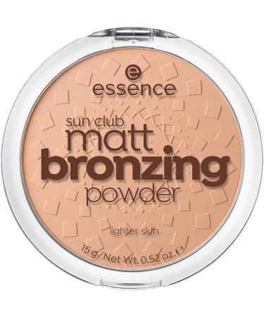 Essence Sun Club Matt Bronzing Powder No. 01 - Vegan Bronzer for Dry & Impure Skin (5-Pack) - Alcohol & Paraben Free - Buy Online on GoSupps.com