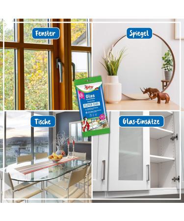 Poliboy XXL Glass Wet Wipes - Streak-Free Quick Cleaning | 5x24 Individually Wrapped Towels | Made in Germany - Perfect for Everyday Use - Buy Online on GoSupps.com