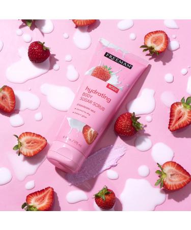 Freeman Sugar Body Scrub Set - Strawberry Milk, Green Tea & Coffee Scrubs | Hydrating Exfoliation for Deep-Cleansing Skincare | Removes Dirt, Oil & Impurities | Self-Tan Prep | 3 Count - Buy Online on GoSupps.com