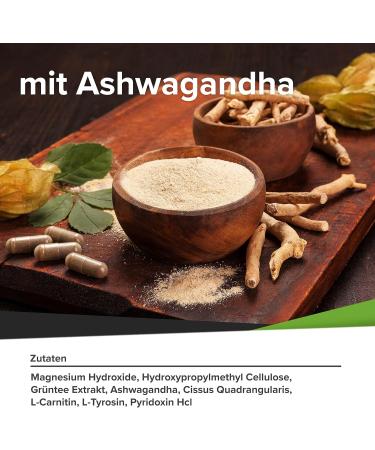 Surpresa Natural Keto Night - 90 Vegan Capsules | Magnesium B6 Green Tea Extract L-Carnitine & L-Tyrosine | 1 Month Supply | Laboratory Tested | Made in Germany - Buy Online on GoSupps.com