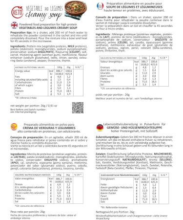 Sac complet Line diet 7 jours option: MIX B. 28 sachets de prot ines pendant une semaine sans sucres ni glucides. - Buy Online on GoSupps.com