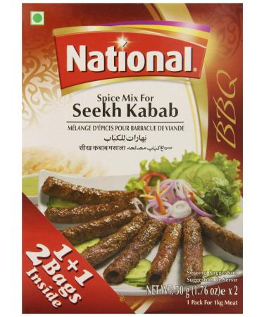 National Foods Spice Mix for Seekh Kebab 50 g