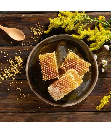 EARTHBREATH Raw Honey with Rowan Berries - 400g - Natural Fresh Berries - Unheated Unfiltered Untreated Unpasteurized - No Artificial Additives Sugar or Preservatives - Buy Online on GoSupps.com