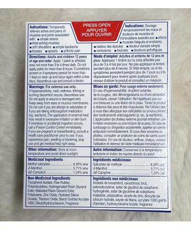 Salonpas Pain Relieving Patch - 140 Patches | Fast-Acting Relief - Buy Online on GoSupps.com