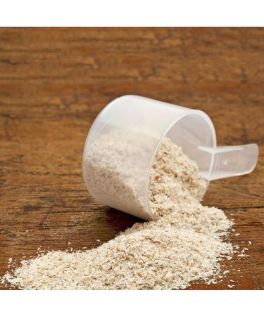 Dinavedic Unflavoured Psyllium Husk Powder - 1 Kg (2.2 lb) | Additive Free Source of Dietary Fiber Alternative for Xanthan Gum or Eggs In Baked Goods - Buy Online on GoSupps.com