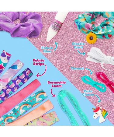 iLY ACTIVITY KINGS Large Scrunchie Kit | Customizable Mix & Match Scrunchies with Hearts & Flowers Charms - Buy Online on GoSupps.com