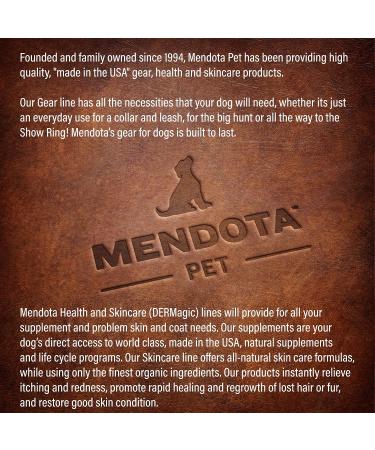 Mendota Pet Snap Leash 3/8" x 4' Hunter Green 3/8 in x 4 ft Hunter Green - Buy Online on GoSupps.com