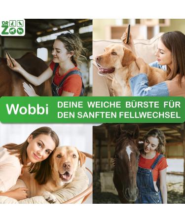 DR Zoo Fur Rip-Wipe Wobbi Multi-Use Soft Fur Change Helper Dog & Horse Brush & Accessories for Horses | International Shipping Available - Buy Online on GoSupps.com