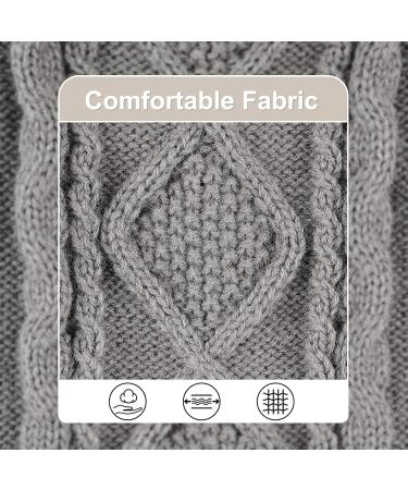 FWLWTWSS Winter Dog Sweater | Warm Soft Knitting for Small & Medium Dogs & Cats | X-Large Diamond Style Dog Clothes - Buy Online on GoSupps.com