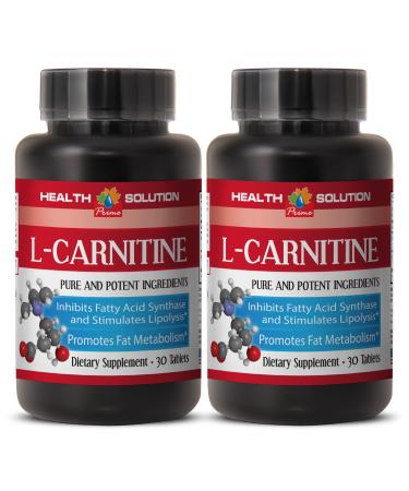 L-carnitine with Chromium - L-CARNITINE 500MG- Boost Athletic Performance (2 Bottles)