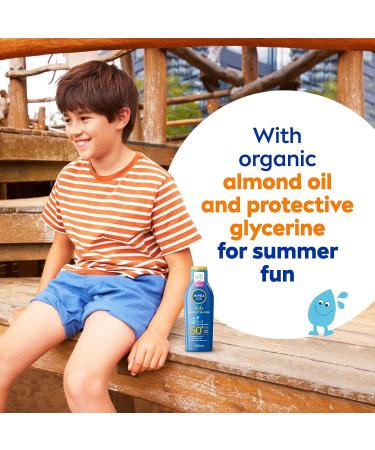 Nivea Sun Children Sun Lotion SPF 50+ | Long-Lasting & Water Resistant Formula - Buy Online on GoSupps.com