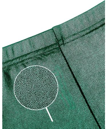 Happy Cherry Metallic Green Gymnastics Shorts for Girls | 1/3 Piece Stretch Dance Hot Pants | Size 110-150 | International Shipping Available - Buy Online on GoSupps.com