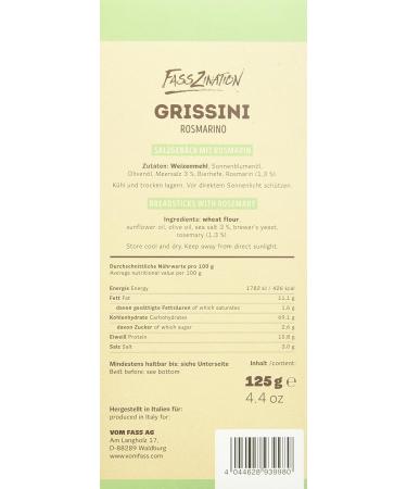 Buy From the Barrel Grissini Rosmarino - 5 Pack (5 x 200g) | Authentic Italian Snack | International Shipping Available - Buy Online on GoSupps.com