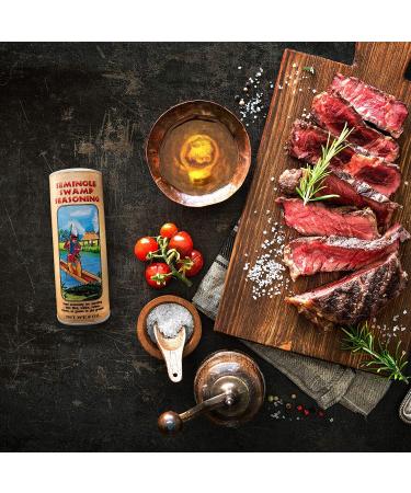 Seminole Swamp Seasoning 8oz - Authentic Florida Spice Blend for Delicious Creole Cuisine - Buy Online on GoSupps.com