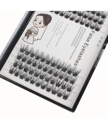 Bodermincer 84 Cluster D Curl Natural Style Eyelashes 12MM - Professional Makeup Fake False Eyelashes - Buy Online on GoSupps.com