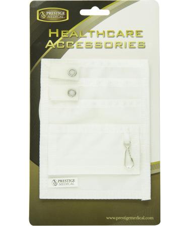 Prestige Medical 5-Pocket Organizer in White | Durable & Stylish Nursing Supplies for Professionals | Shop Internationally - Buy Online on GoSupps.com