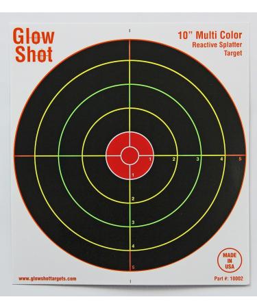 50 Pack GlowShot Multi-Color Reactive Splatter Targets for Gun and Rifle - Tagboard - High Visibility - Buy Online on GoSupps.com