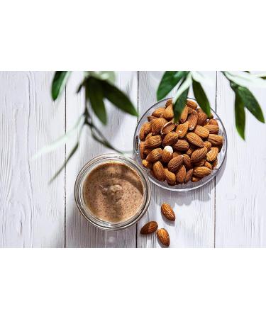 Zeina Almond Butter (1Kg) - Smooth Roasted Almond Nut Butter - Source of Protein - Vegan/Vegetarian Approved Gluten Free Snack Great for Cooking and Baking - Buy Online on GoSupps.com