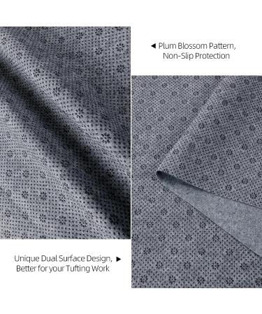 Monk Cloth Rug Tufting Kit with Non-Slip Backing for Tufting Gun - 70x40inch - Buy Online on GoSupps.com